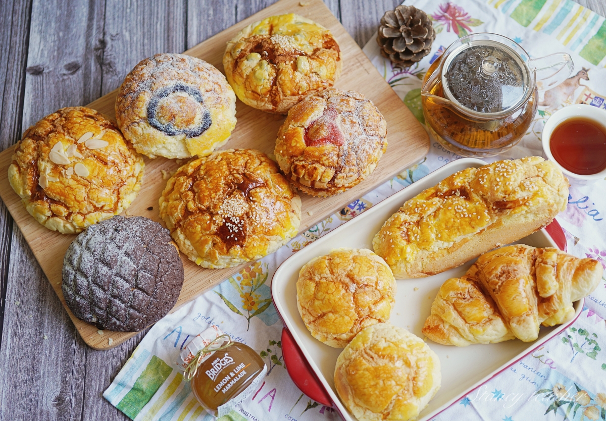 三芝北海岸必買『廣泰香菠蘿麵包』菠蘿麵包界的神級名物9種口味開箱（口味、價格） @Stancy teacher 美味異想世界
