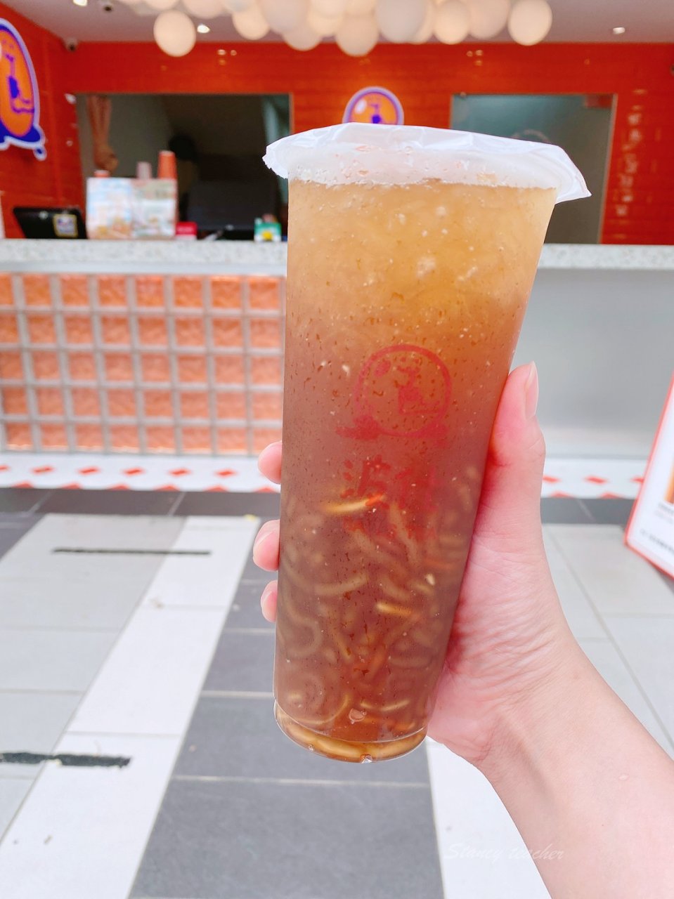 波仕好飲販賣所 桃園中華店，古早味咀嚼系粉條手搖飲 方便好喝回憶滿點