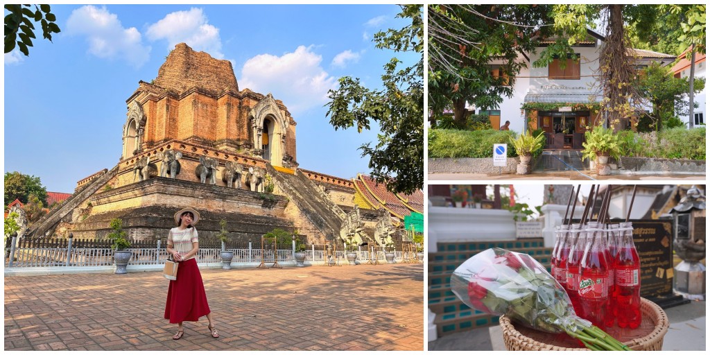 清邁柴迪隆寺(大塔寺)古城區最好拍的佛寺景點蘭納印度斯里蘭卡三種風格一次看 @Stancy teacher 美味異想世界