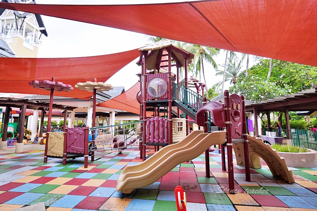 「普吉島樂古浪悅椿度假村」Angsana Laguna Phuket 私人海灘漂漂河Kids Club陪玩姊姊放風小孩超輕鬆
