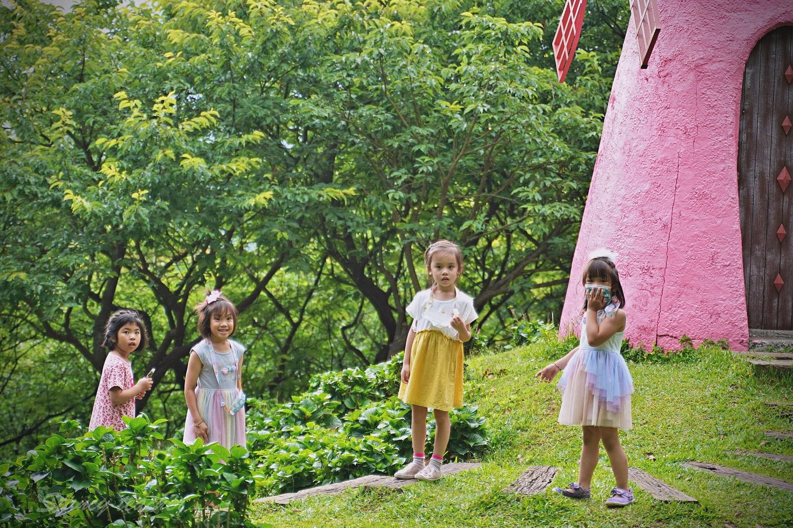 台北陽明山景點「真愛桃花源庭園餐廳」陽明山約會景點不吃飯拍照也能玩一整天