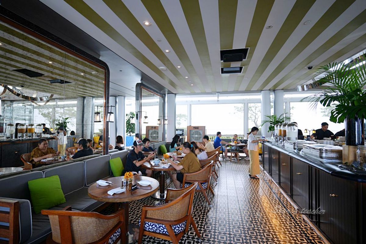 「新加坡濱海灣金沙酒店早餐」SPAGO BAR & LOUNGE 從57樓俯瞰濱海灣風景享受迷人早餐太享受