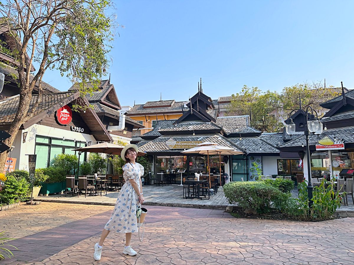 清邁 Outlet攻略「Chiang Mai Premium Outlet＆kad farang village」蘭納王朝風格建築太好拍