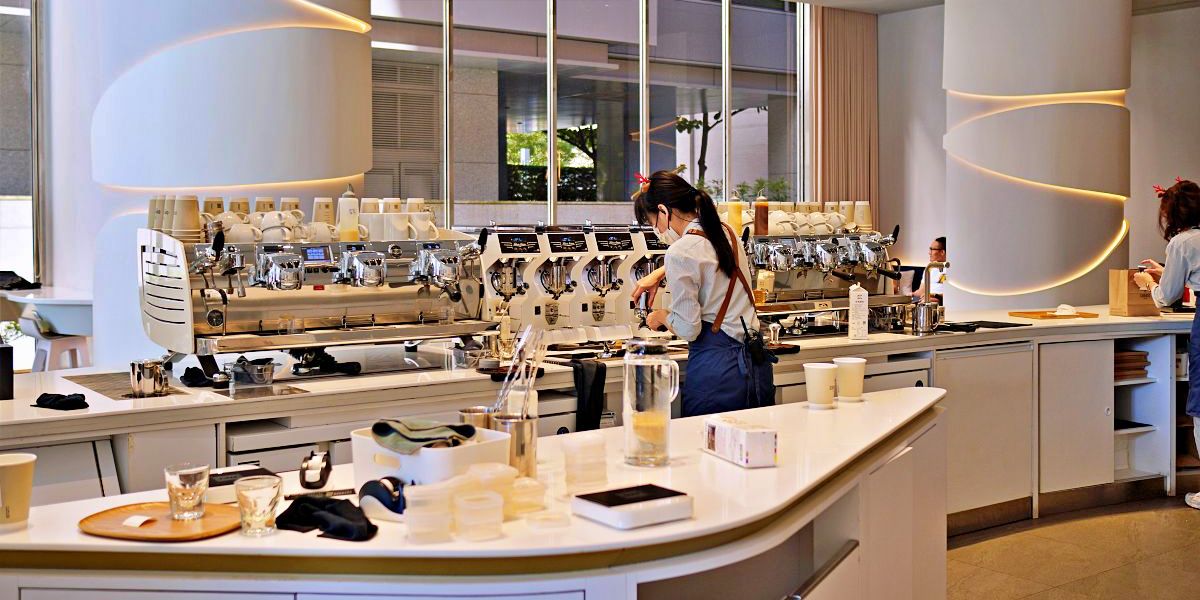 信義區咖啡廳-CURISTA COFFEE奎士咖啡 市府旗艦店，捷運市府站不限時簡約風咖啡館 @Stancy teacher 美味異想世界