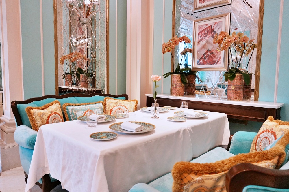 澳門下午茶「嘉樂酒吧」La Scala del Palazzo凡賽斯飯店裡的奢華餐館漢堡提拉米蘇必吃