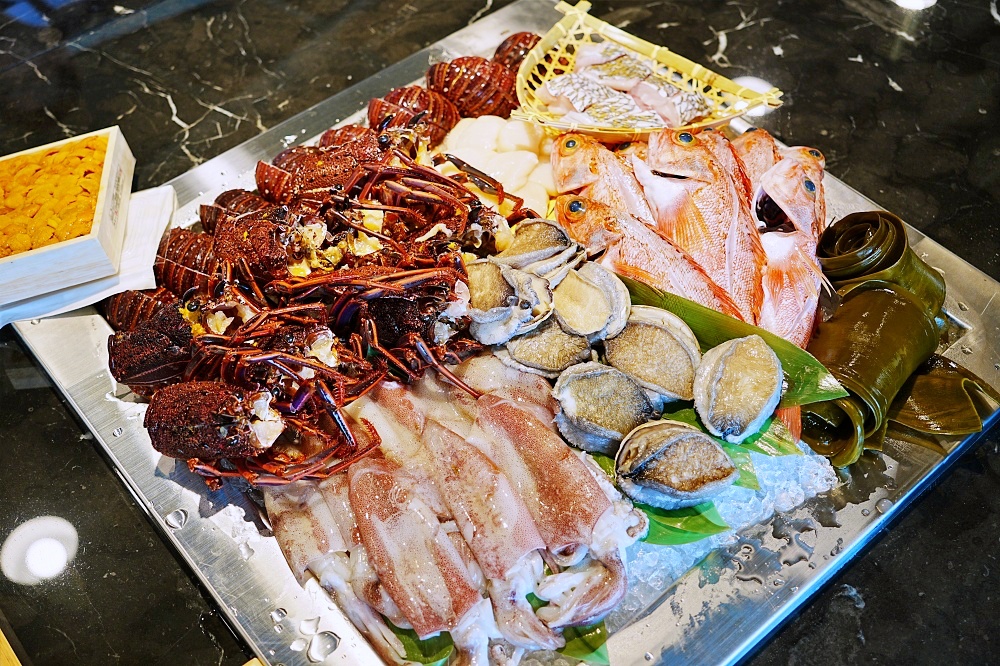 淡水美食「淡水明水然 」1600吃龍蝦干貝和牛享受無敵海景夕陽鐵板燒