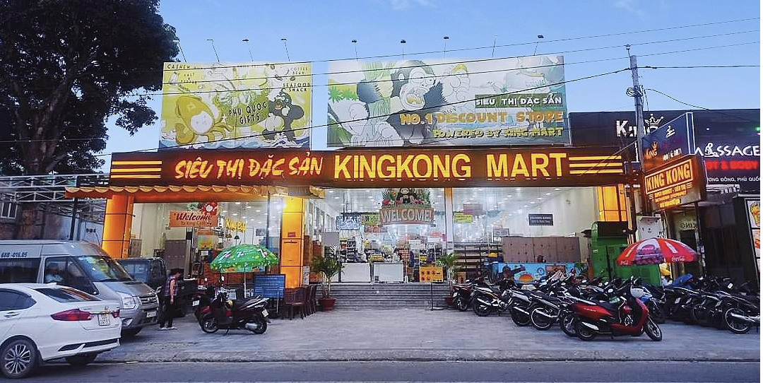 富國島必買伴手禮「金剛超市Kingkong Mart」富國島腰果、胡椒粉、紀念品、椰奶香咖啡、藤編包一網打盡