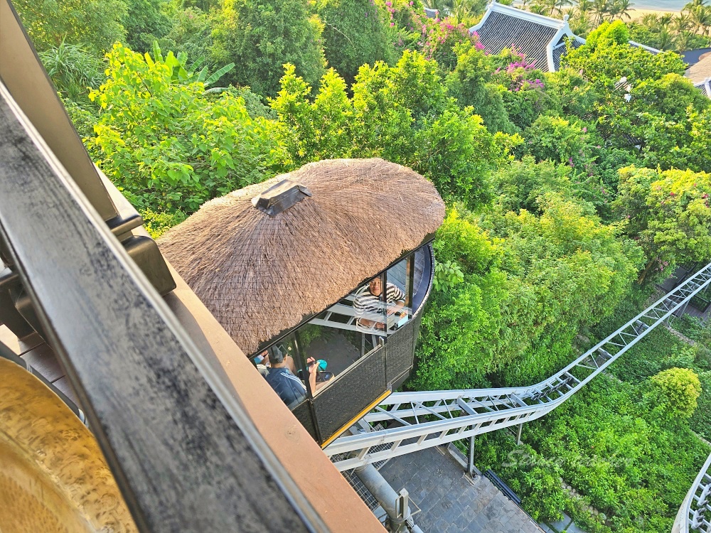 「越南峴港洲際酒店無邊際下午茶」此生必去絕美懸空鳥巢景觀餐廳網美纜車飯店太酷啦