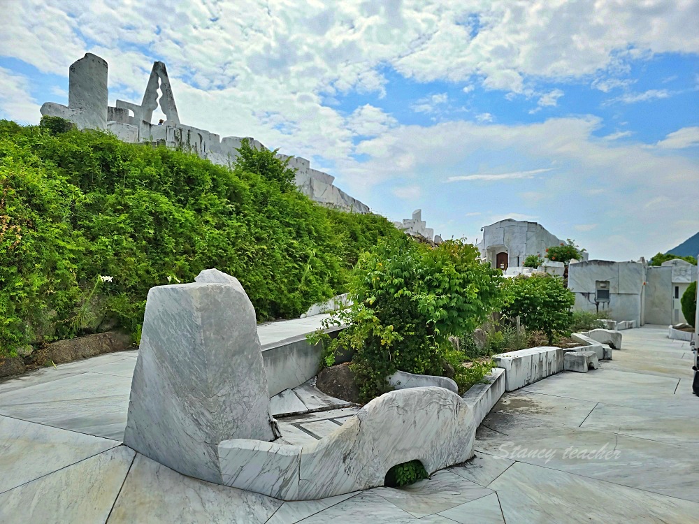 廣島自由行景點「耕三寺-未來心之丘」戀戀希臘風走進白色大理石的夢幻國度太不可思議啦！