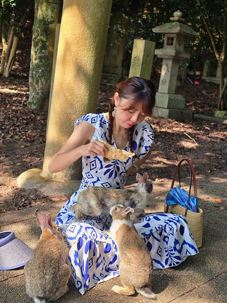 廣島自由行景點「兔子島自由行攻略」大久野島休暇村住宿一泊二食一篇搞定自駕坐船登大久野島超EASY