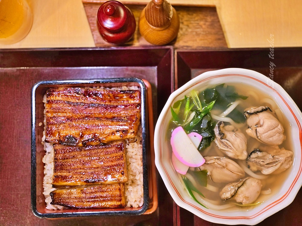 廣島美食必吃廣島烤星鰻飯「宮島Iwamura 御食事処 岩むら」烤星鰻飯牡蠣烏龍麵套餐太划算單點大滿足